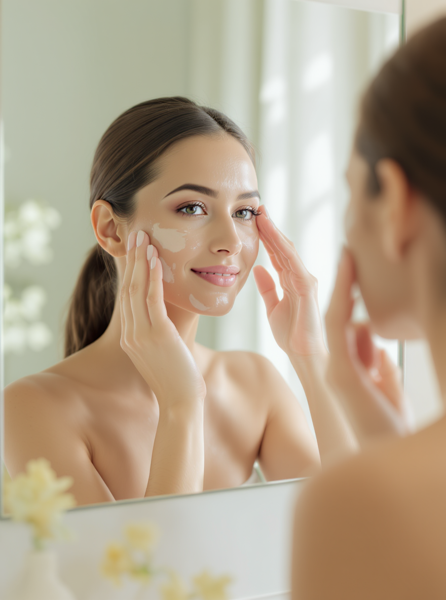 Rutina de cuidado facial en otoño
